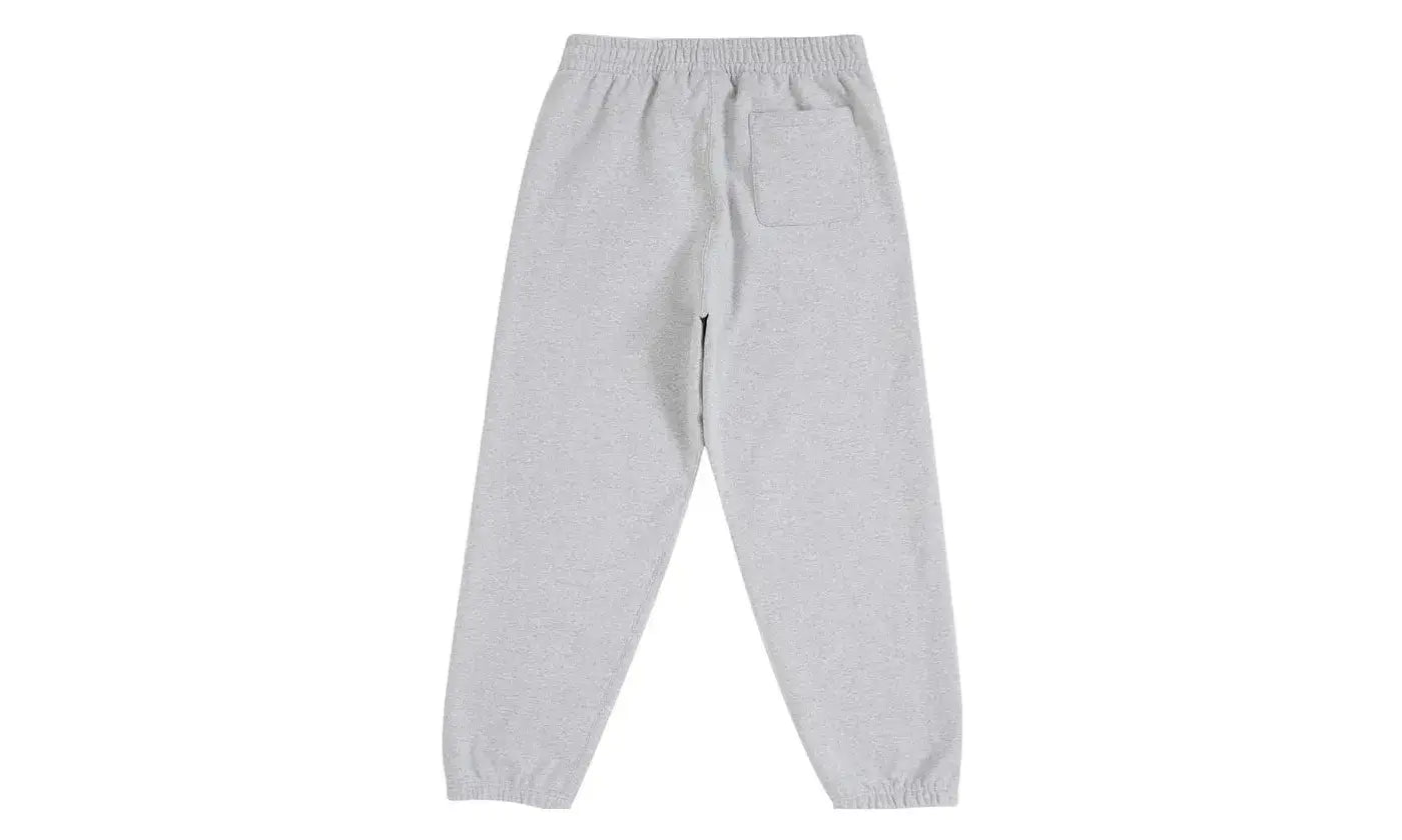 Supreme Satin Appliqué Sweatpant Heather Grey