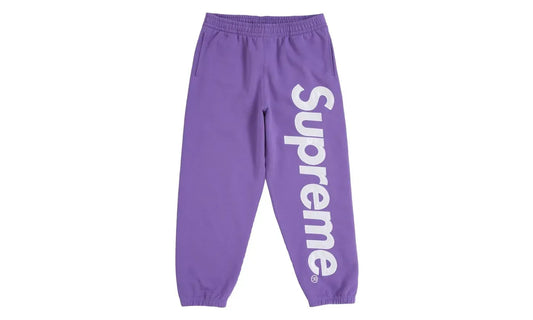 Supreme Satin Appliqué Sweatpant (FW25) Violet