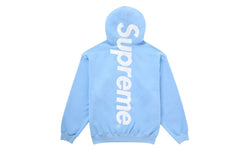 Supreme Satin Applique Hooded Sweatshirt FW24 Light Blue - SUPR-SSAHSF-LIGHTBLUE