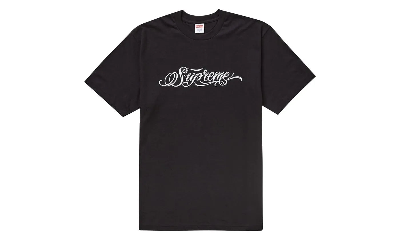 Supreme Script Tee Black - SUPR-SUSCTB-BLACK