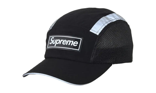 Supreme Side Mesh Camp Cap Black