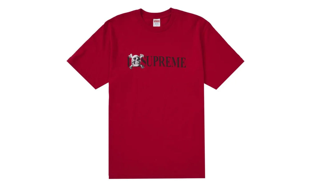 Supreme Skull Tee Red - SUPR-SUSKTR-RED