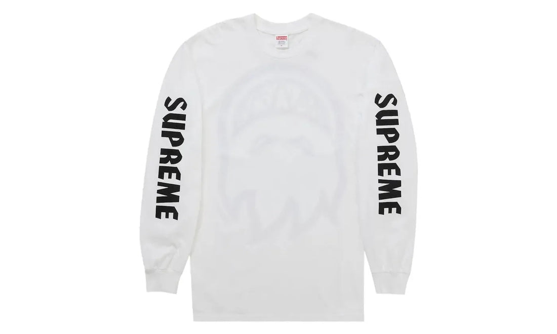 Supreme Spitfire Bighead L/S Tee White (SPITFIRE-BH-LS-WHT 