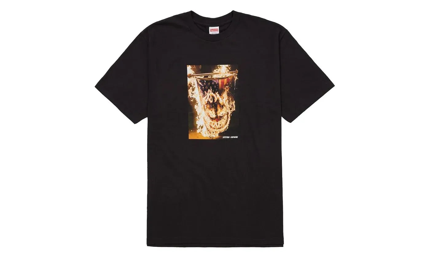 Supreme Spitfire Flag Tee Black