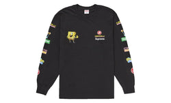 Supreme SpongeBob/Castelli Racing L/S Tee Black - SUPR-SSRLTB-BLACK