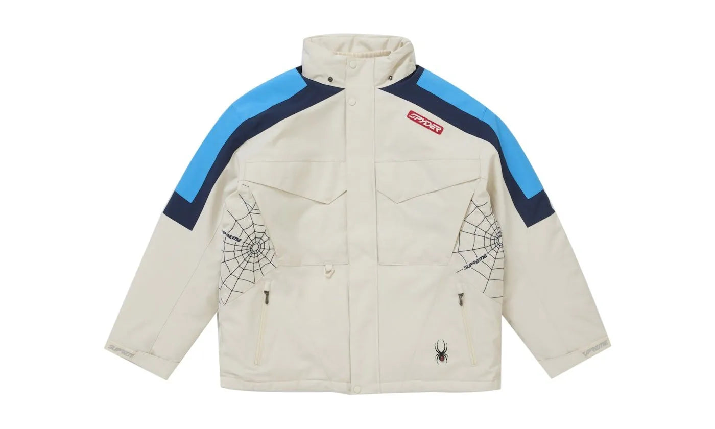 Supreme Spyder Technical Jacket White - SUPR-SUSTJW-WHITE