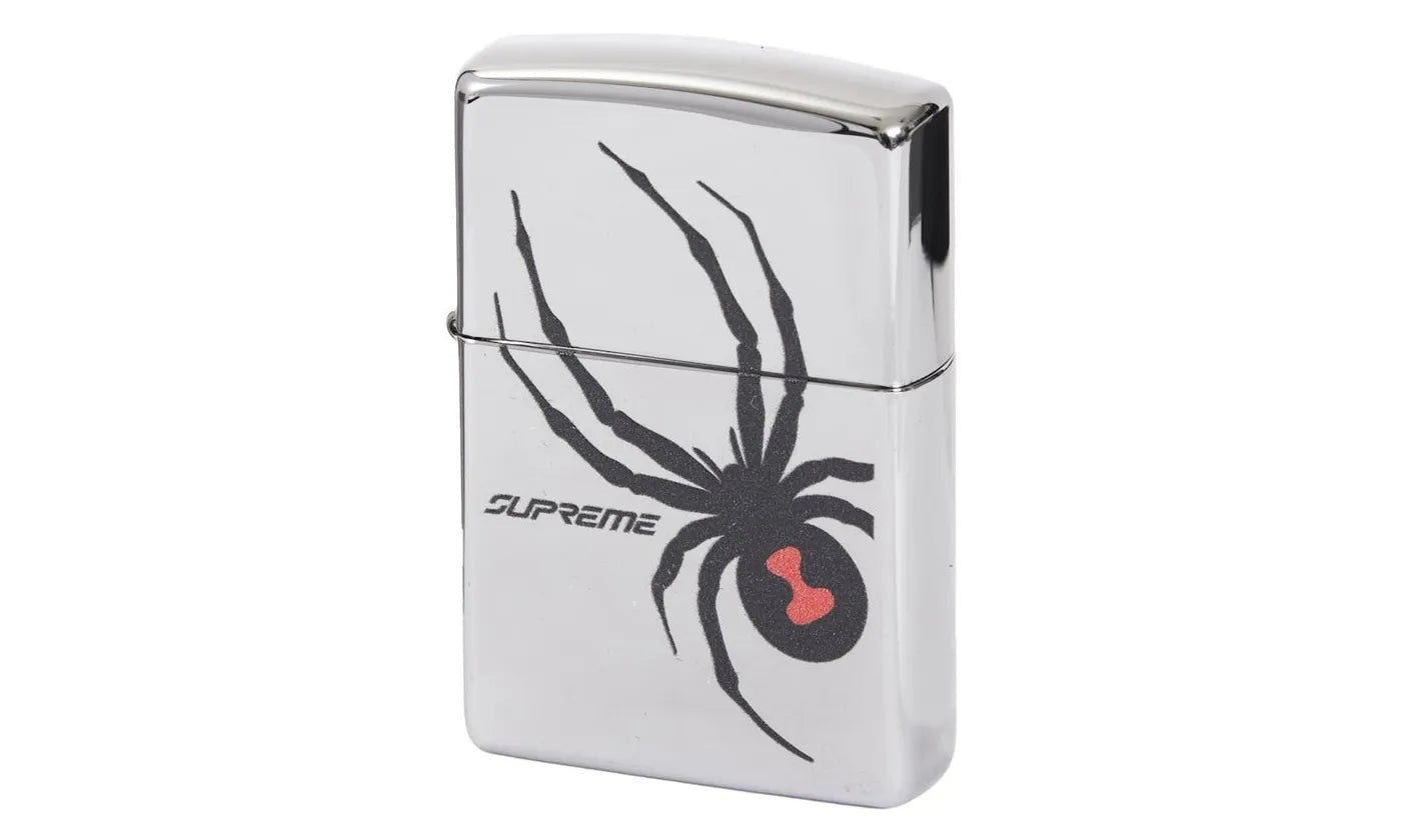 Supreme Spyder Zippo Silver - SUPR-SUSPZS-SILVER