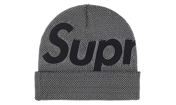 Supreme Studded Knockout Big Logo Beanie Black - SUPRBNSTD25