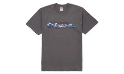 Supreme Tag Tee Charcoal