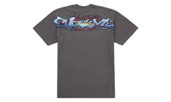 Supreme Tag Tee Charcoal