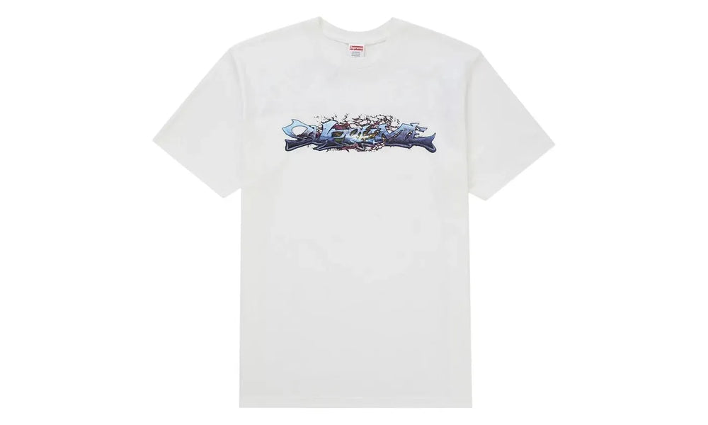 Supreme Tag Tee White