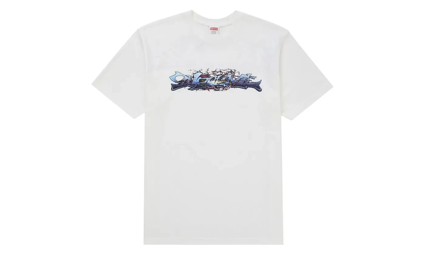 Supreme Tag Tee White