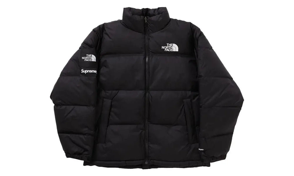 Supreme The North Face Split Nuptse Jacket Black