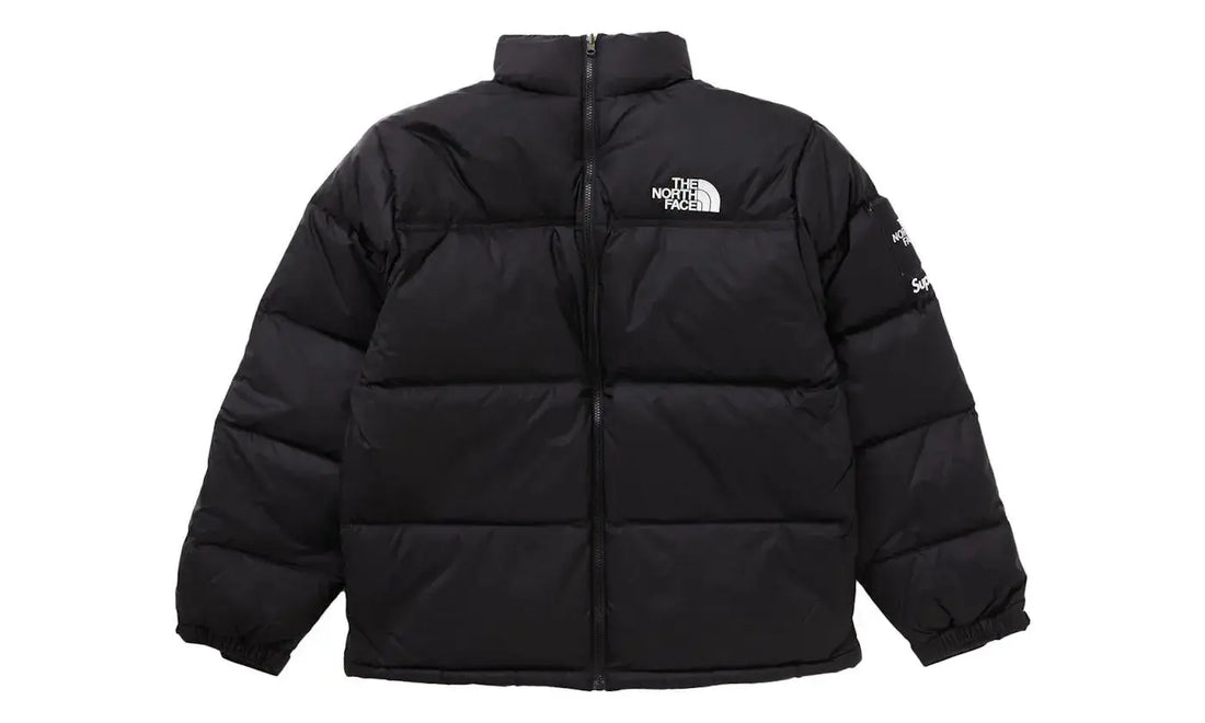The North Face x Supreme Split Nuptse Jacket Black - Aplug