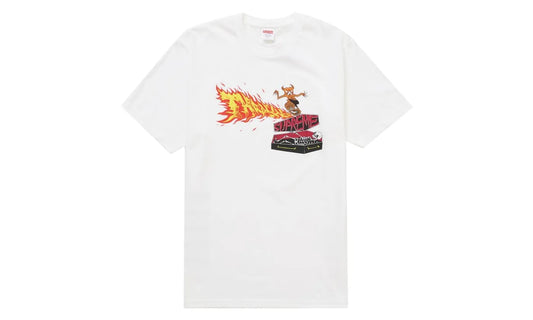 Supreme Thrasher Back Tail Tee White - SUPR-STBTTW-WHITE