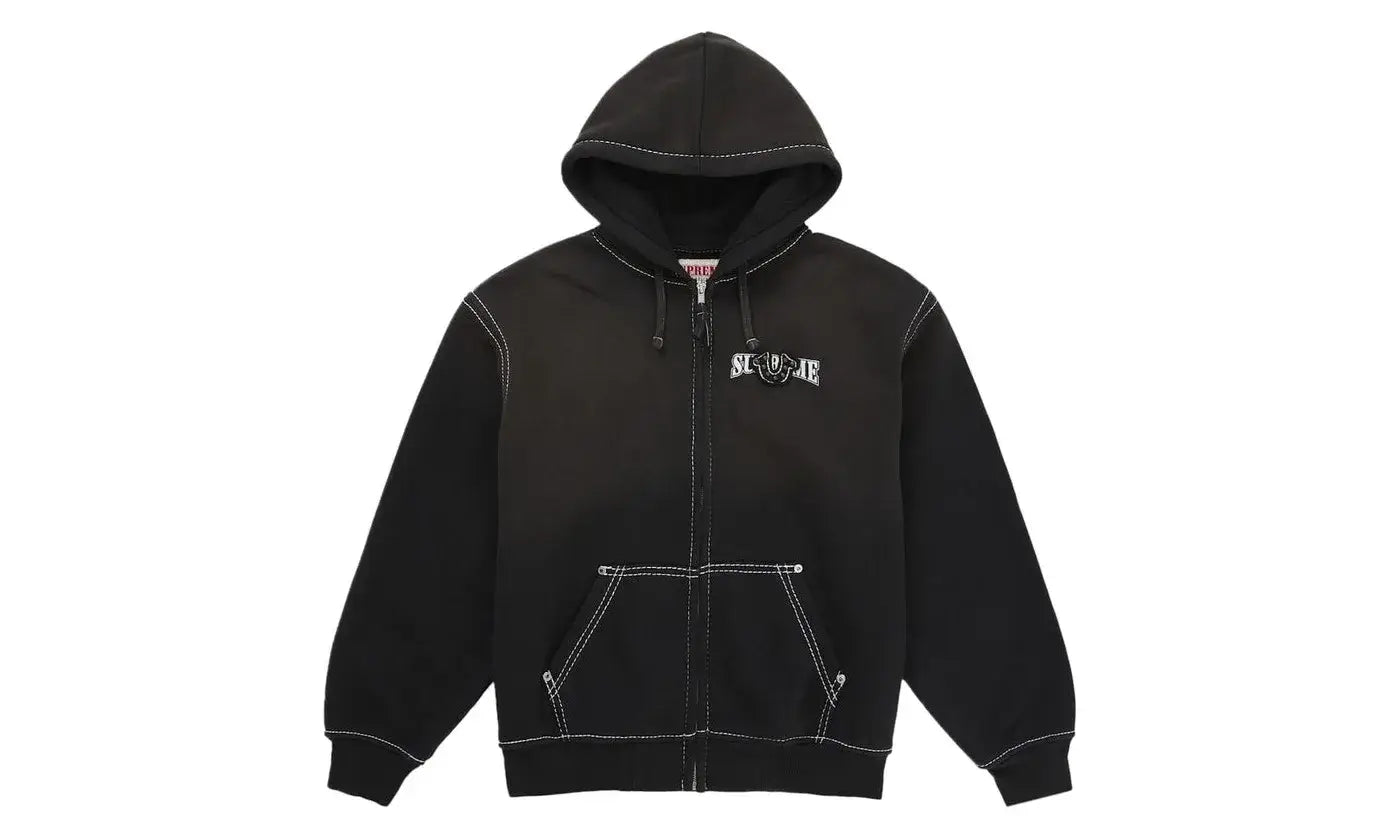 Supreme True Religion Zip Up Hooded Sweatshirt (FW25) Black