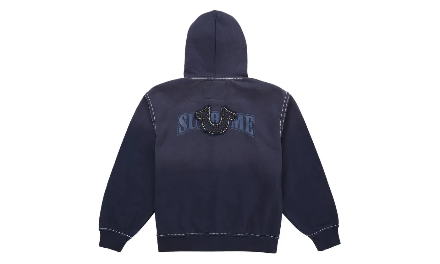 Supreme True Religion Zip Up Hooded Sweatshirt (FW25) Navy