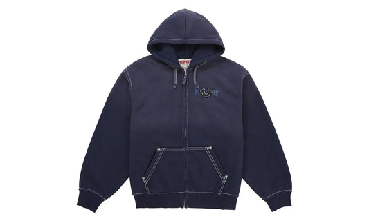 Supreme True Religion Zip Up Hooded Sweatshirt (FW25) Navy