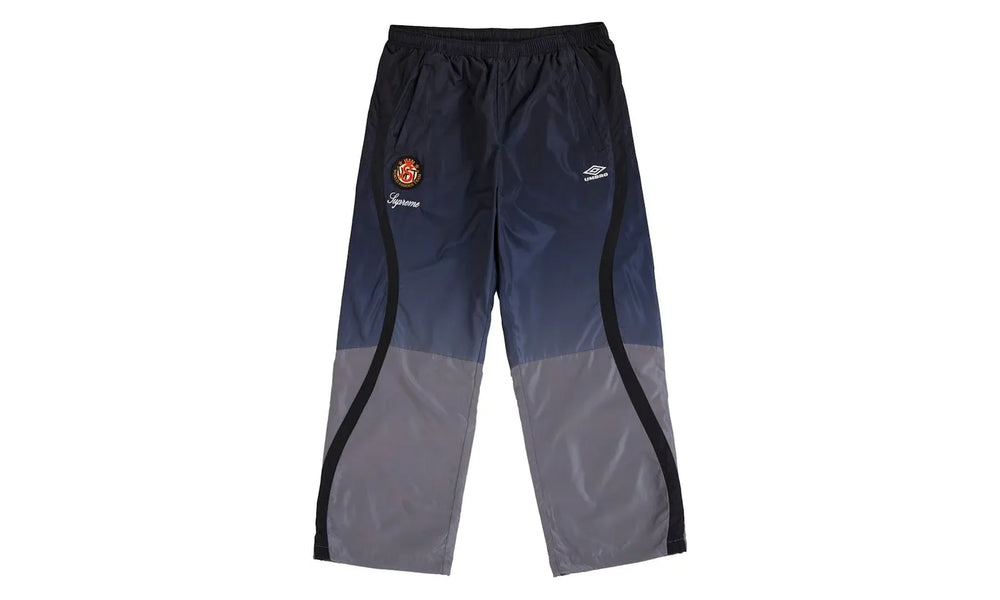 Supreme Umbro Gradient Track Pant Black - supreme-umbro-gradient-track-pant-black