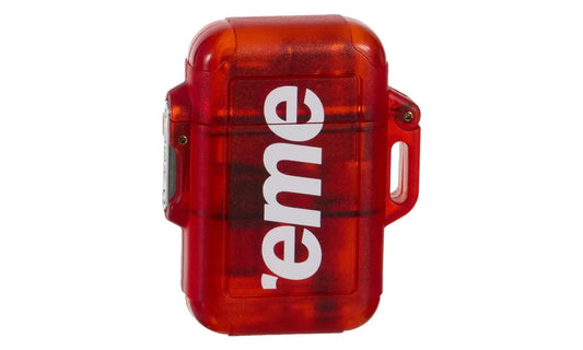 Supreme Windmill Zag Lighter Red