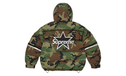 Supreme Supreme Vanson Leathers Cordura Down Jacket Woodland Camo