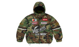 Supreme Supreme Vanson Leathers Cordura Down Jacket Woodland Camo