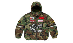 Supreme Supreme Vanson Leathers Cordura Down Jacket Woodland Camo