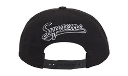 Supreme World Famous S Logo 6-Panel Black