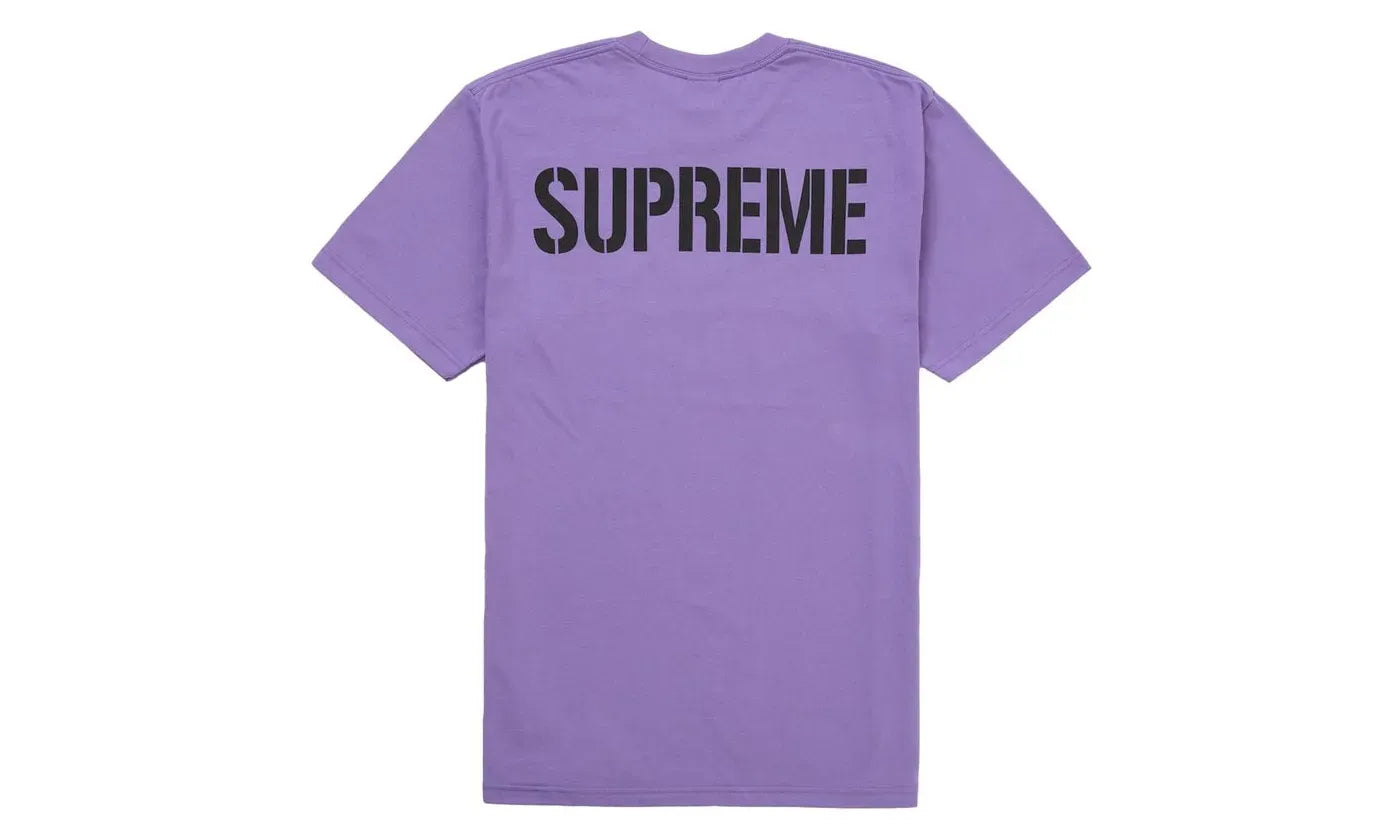 Supreme World Famous Tee Purple