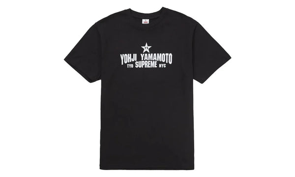Supreme Y's by Yohji Yamamoto Star Tee Black