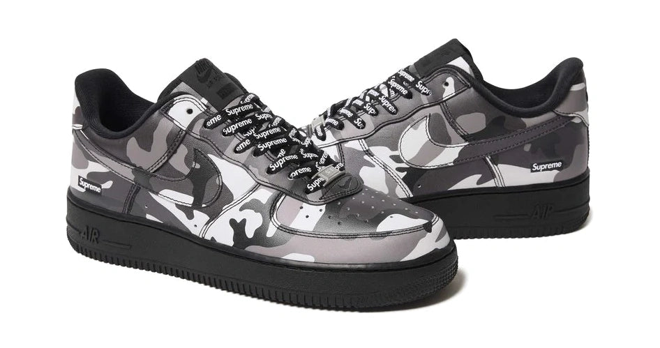 Nike Air Force 1 Low Supreme Snow Camo