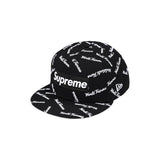 Supreme Supreme World Famous Box Logo New Era 59Fifty Fitted Hat Black
