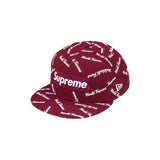 Supreme Supreme World Famous Box Logo New Era 59Fifty Fitted Hat Cardinal