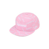 Supreme Supreme World Famous Box Logo New Era 59Fifty Fitted Hat Pink