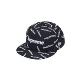 Supreme Supreme World Famous Box Logo New Era 59Fifty Fitted Hat Navy