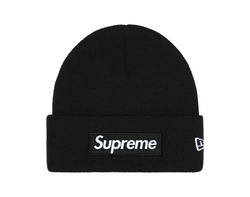 Supreme New Era Box Logo Beanie Black (FW25)