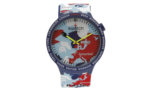 Swatch x Bape Big Bold Paris Edition S027Z703S - SWAT-SXBBBP-MULTI