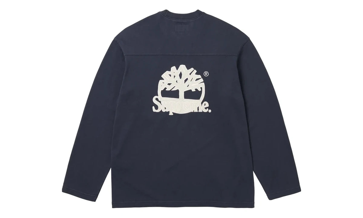 Supreme Supreme Timberland L/S Football Top Navy