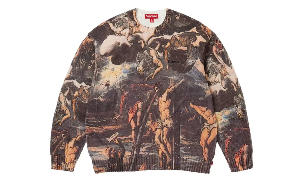 Supreme Supreme Crucifixion Sweater White