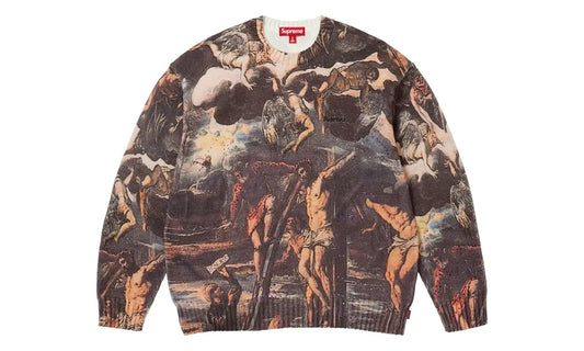 Supreme Supreme Crucifixion Sweater White