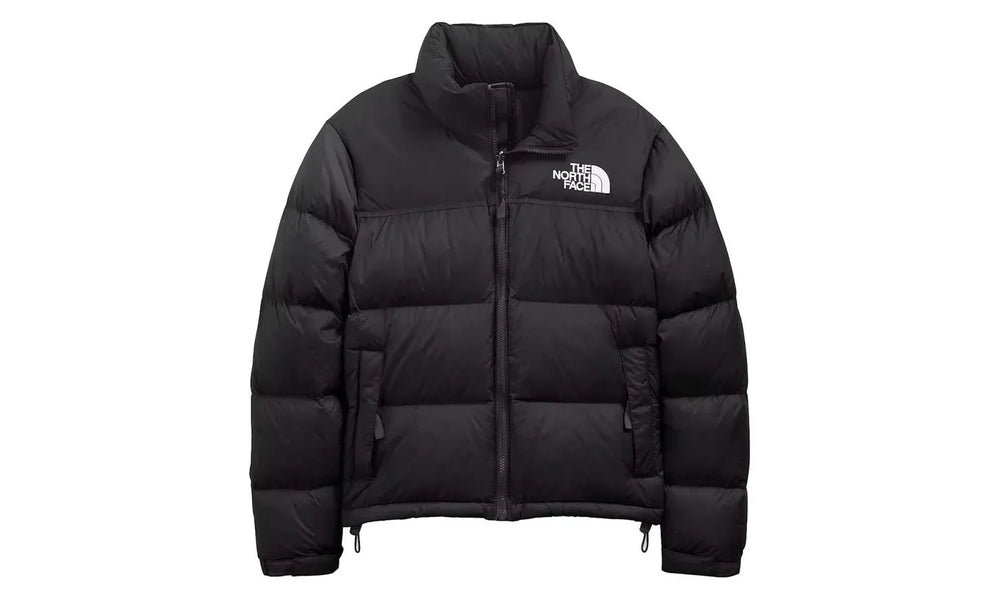 The North Face Womens 1996 Retro Nuptse 700 Fill Packable Jacket Recycled TNF Black