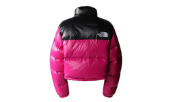 The North Face Women's Nuptse Short Jacket Fuchsia Pink - TNF-TNFWNS-FUCHSIAPINK