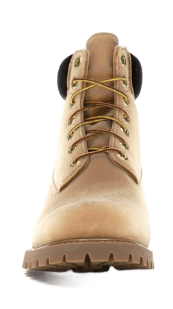 6' Boot Off White Wheat Velvet - TB0A1Q8L