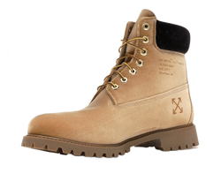 6' Boot Off White Wheat Velvet - TB0A1Q8L