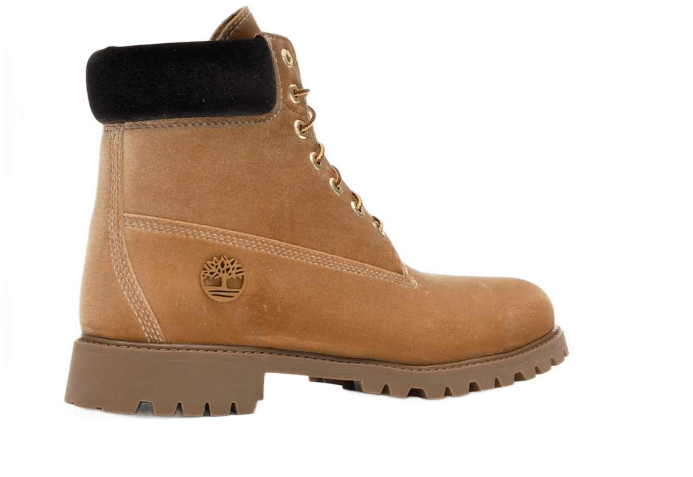 6' Boot Off White Wheat Velvet - TB0A1Q8L