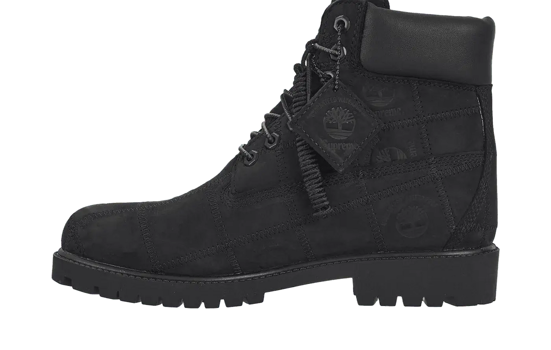 Supreme x Timberland 6' Premium Waterproof Boot Black - Aplug