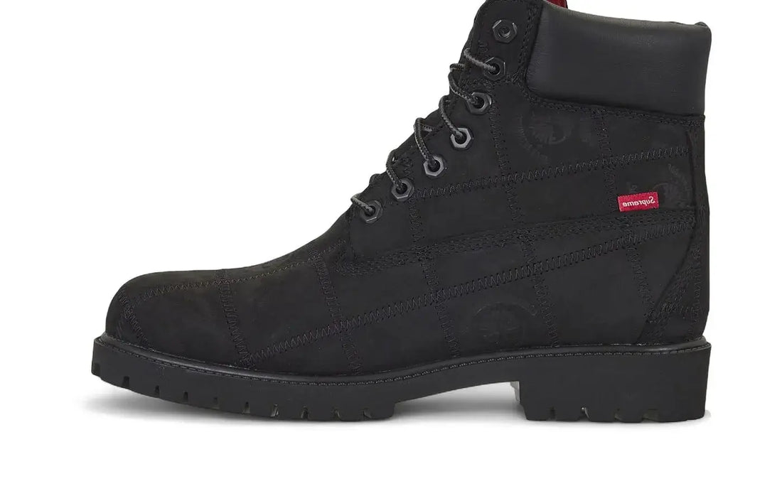 Supreme x Timberland 6' Premium Waterproof Boot Black - Aplug