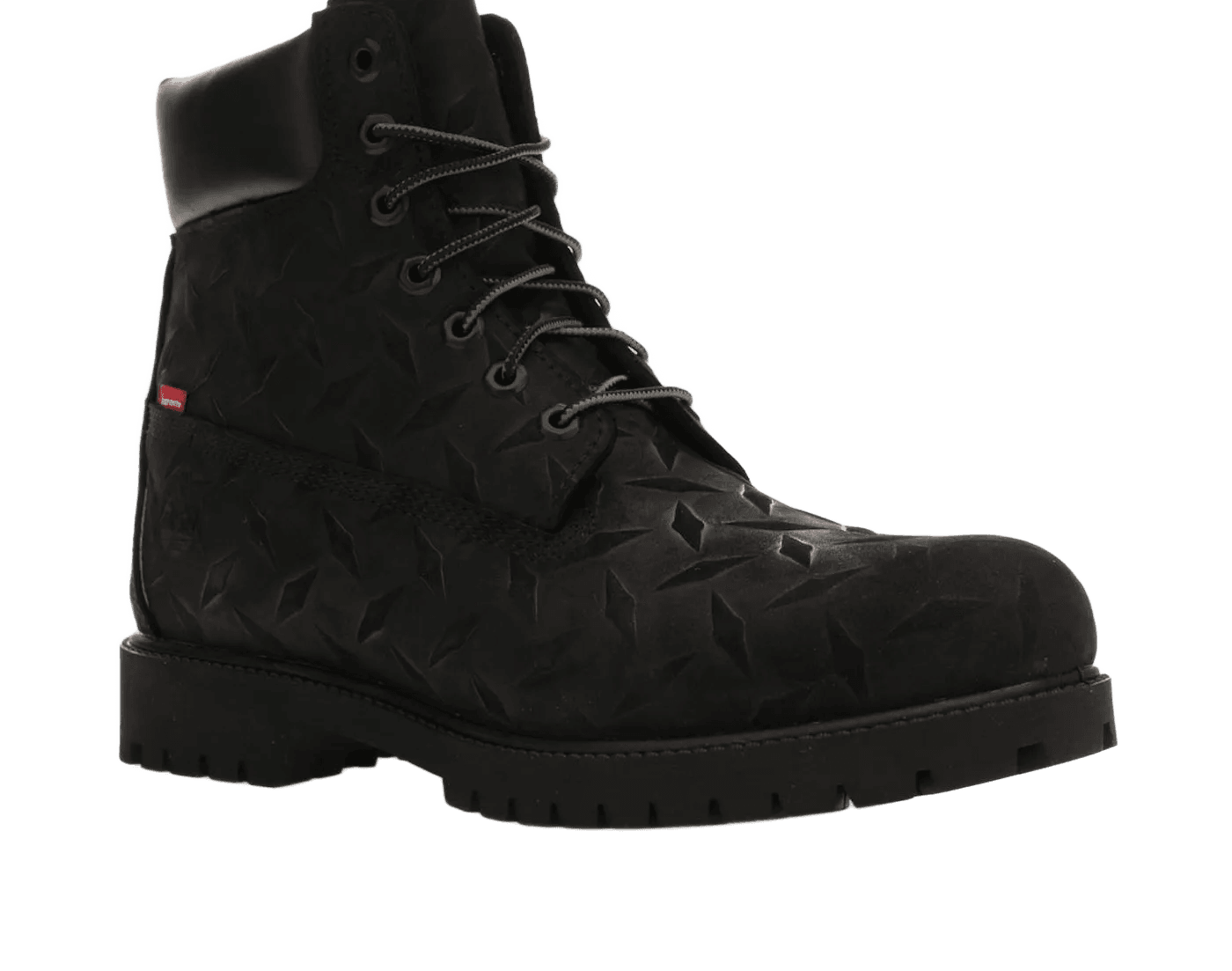 6' Premium Waterproof Boot Supreme Diamond Plate Black - TB0A6DE1001