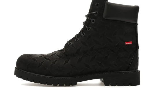 6' Premium Waterproof Boot Supreme Diamond Plate Black