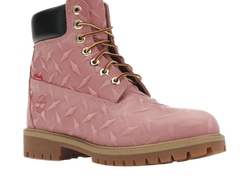 6' Premium Waterproof Boot Supreme Diamond Plate Pink - TIMB-6PWBSD-PINK